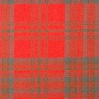 Matheson Red Weathered 16oz Tartan Fabric By The Metre